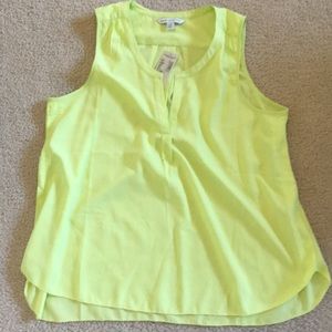 Light green Sleeveless Blouse